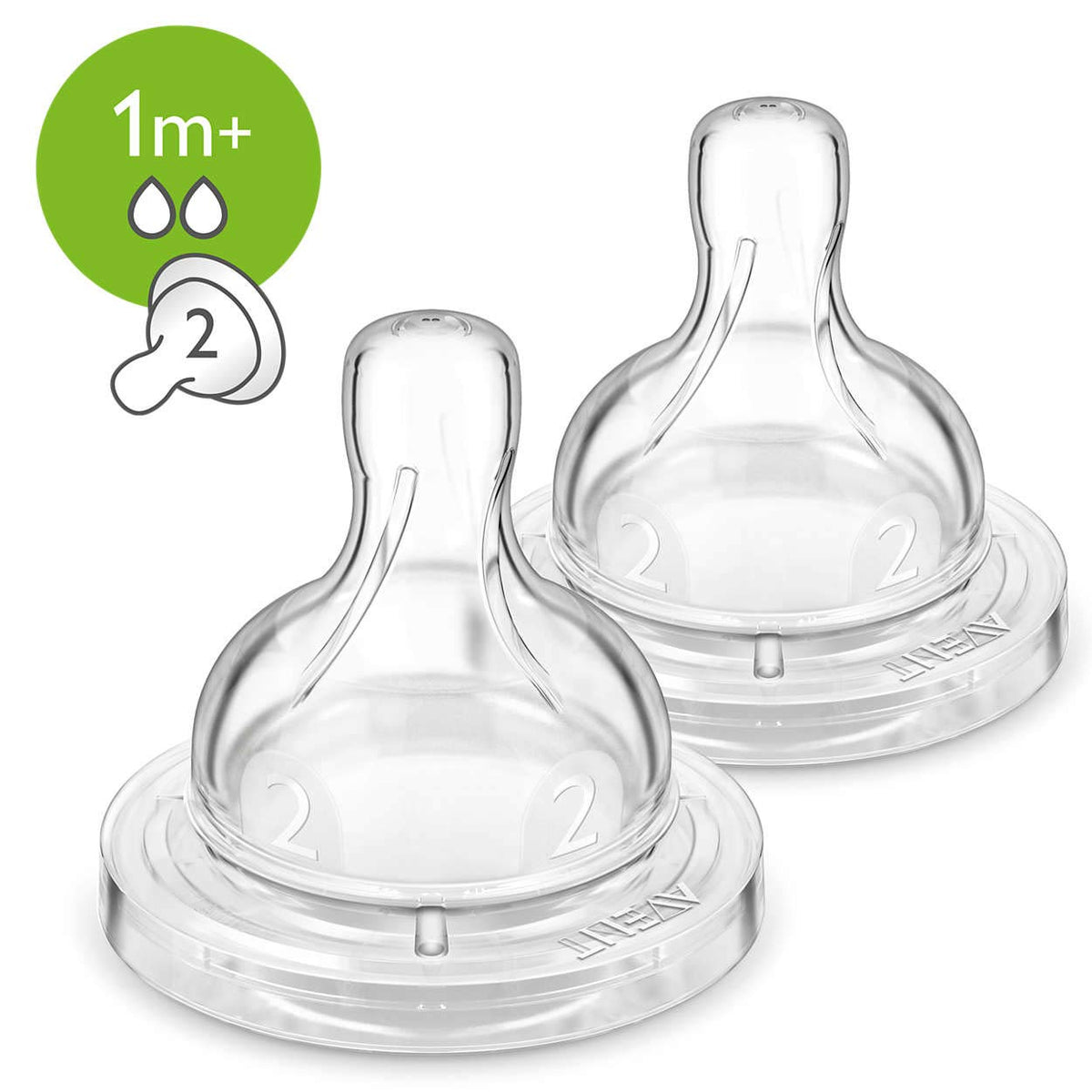 Philips Avent Anti-Colic Nipple (SCF632/27) (Pack of 2)