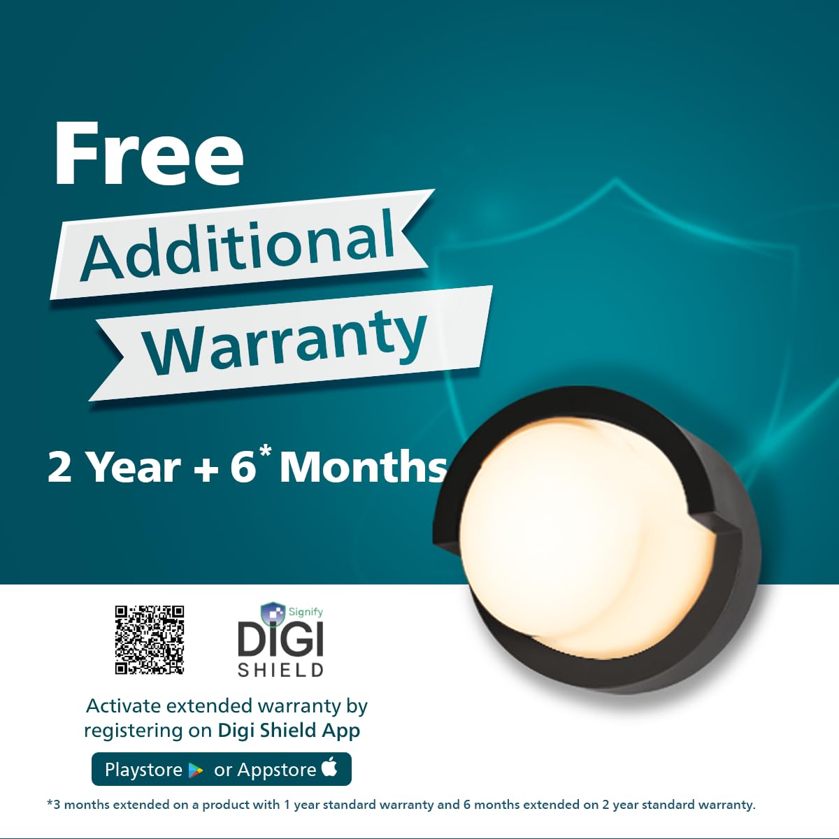 Philips ARIS RD Single 7W LED Wall Light