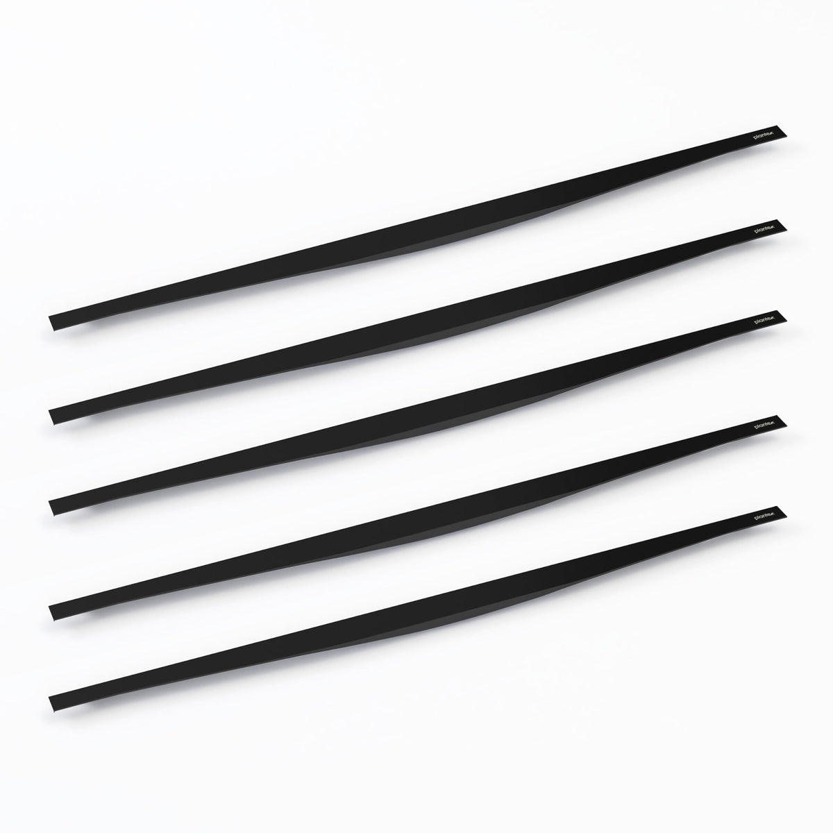 Plantex Profile Handle for Kitchen Cabinet/36 Inch Aluminium Drawer Profile Handle/Wardrobe Pull Handle for Home/Office/Hotel - Pack of 5 (Black) (Model APS-PF-1001)