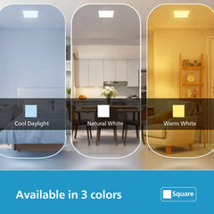 Philips 24W SeamGlow Square LED Surface Downlight