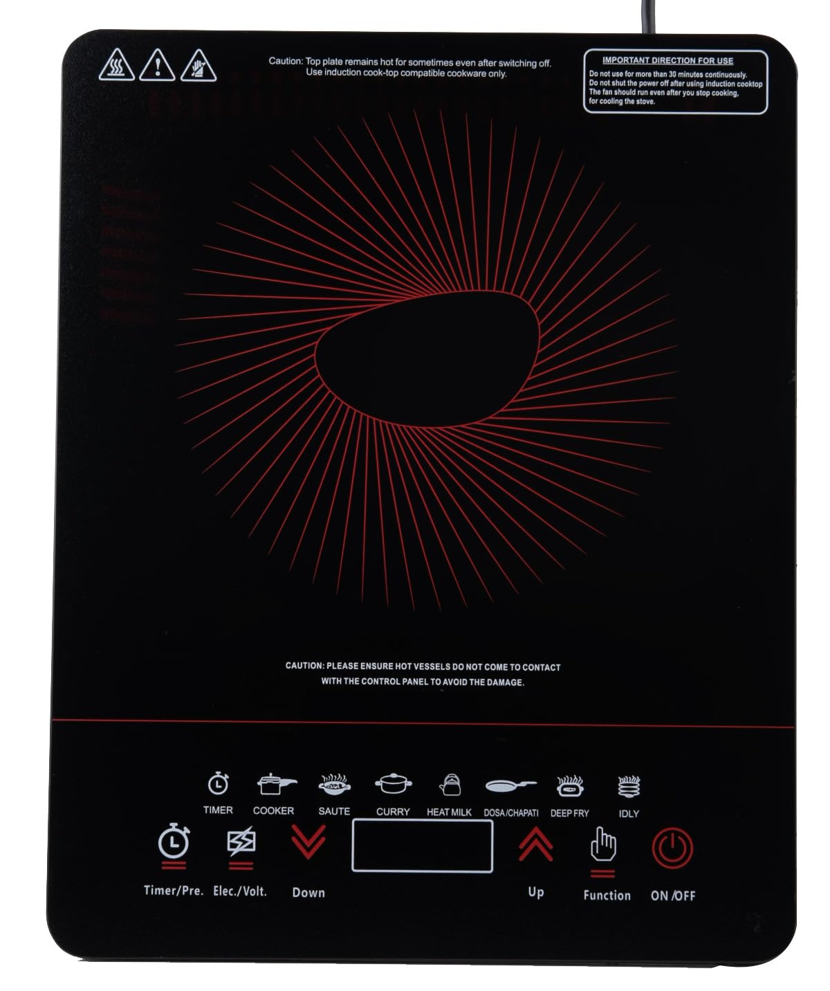Pigeon 1800 W Induction Cooktop STELLA