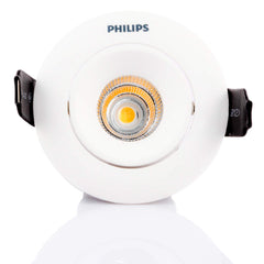 Philips 3W LED COB Lights, Warm White, Pack of 6