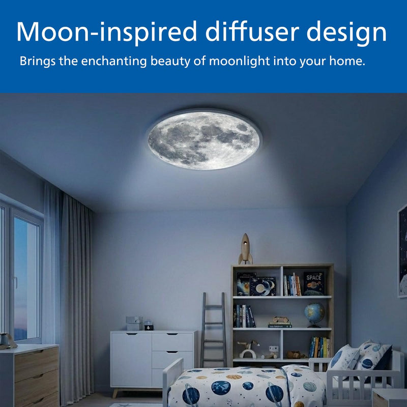 Philips Smart MoonView 22W Wi-Fi LED Ceiling Light