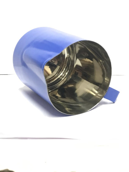 Dynore Stainless Steel Navy Blue Color Milk Jug- 600 ml