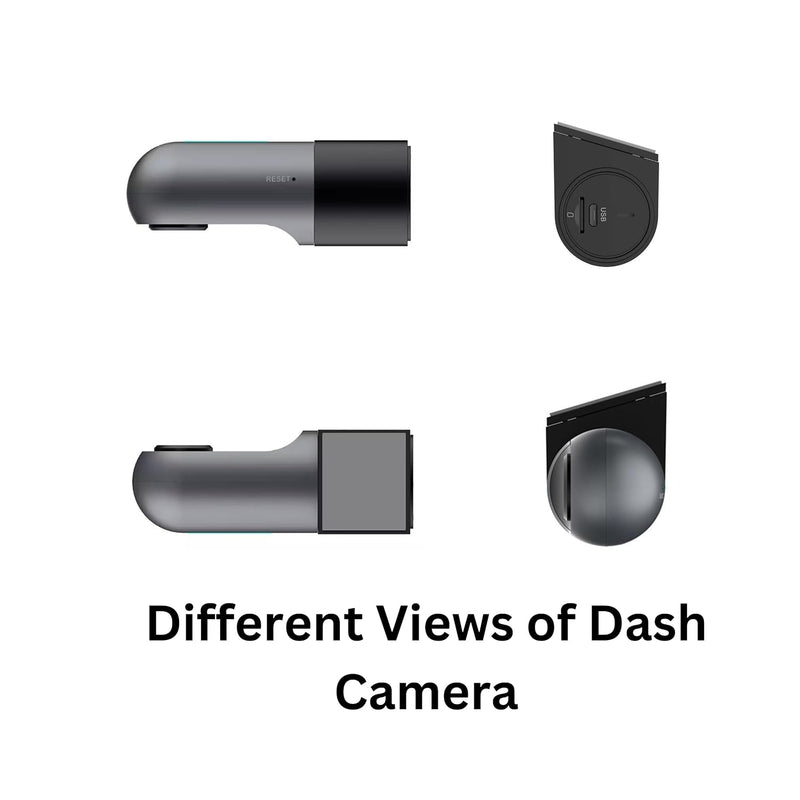 Philips GoSure 3101 Dashcam for Car with 32GB SD Card