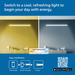 Philips 20W Smart Wi-Fi Tunable White LED Batten Light