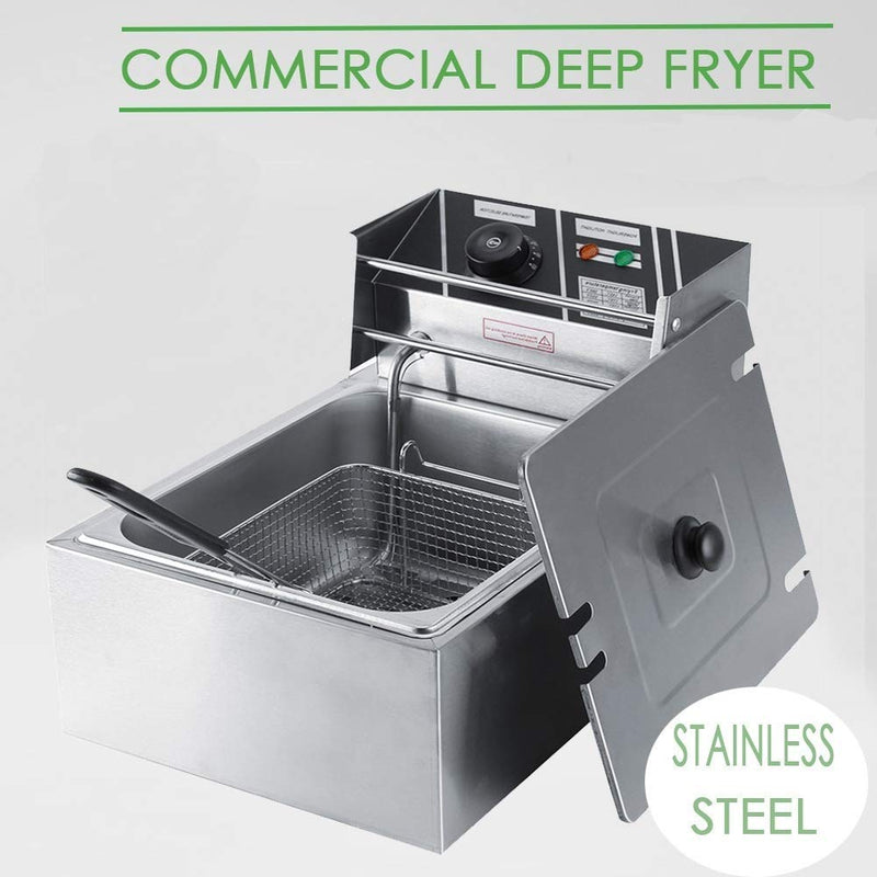 FROTH & FLAVOR Deep Fat Fryer 6 Litre with Copper Heating Element