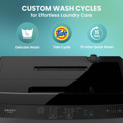 Haier 8 Kg, 5star, Oceanus Wave Drum, 15 Min Quick Wash, Magic Filter, 8 Wash Programs, Fully Automatic Top Load Washing Machine (ETL80-AES5) (ETL80-AES5:PUNE)-3