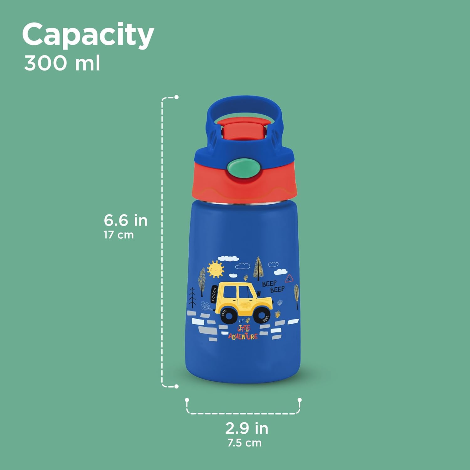 Steel Insulated Spout Sipper Bottle (Milton)