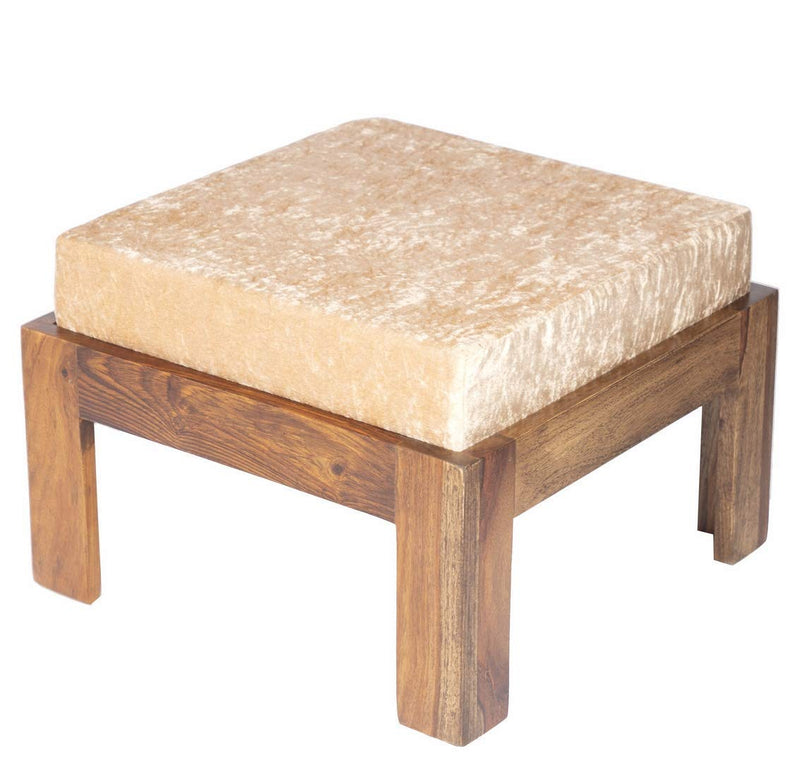 100% Solid Sheesham Wood 2 Seater Centre Table Set - Teak Finish ; Ivor | Centre Coffee Table