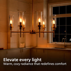 Philips 4W LED Clear Candle Bulb