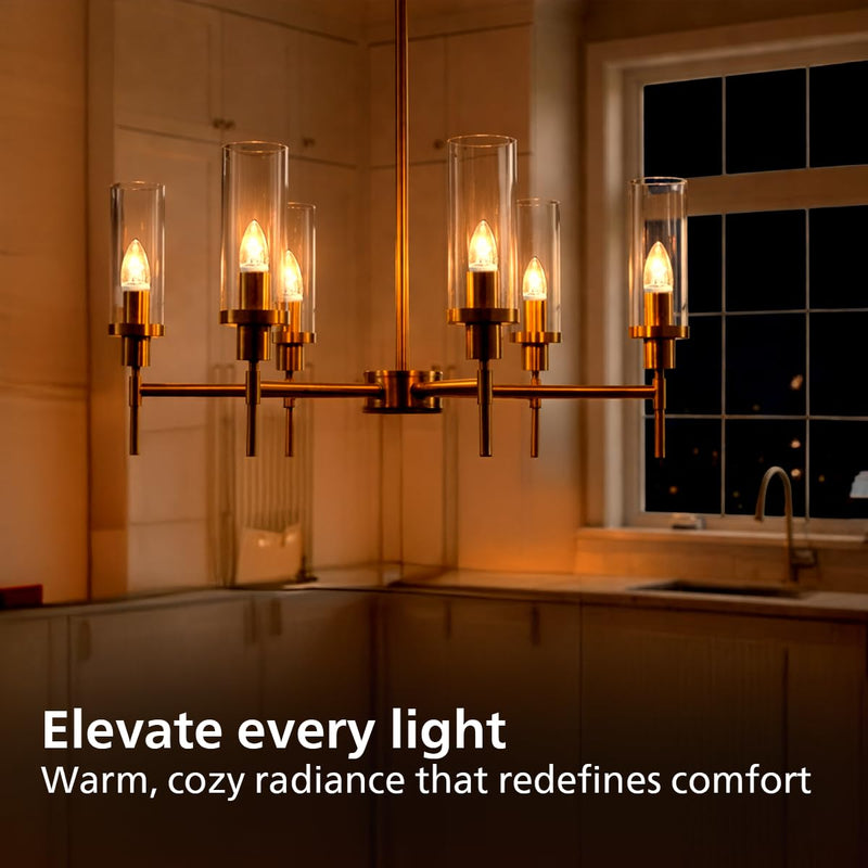 Philips 4W LED Clear Candle Bulb