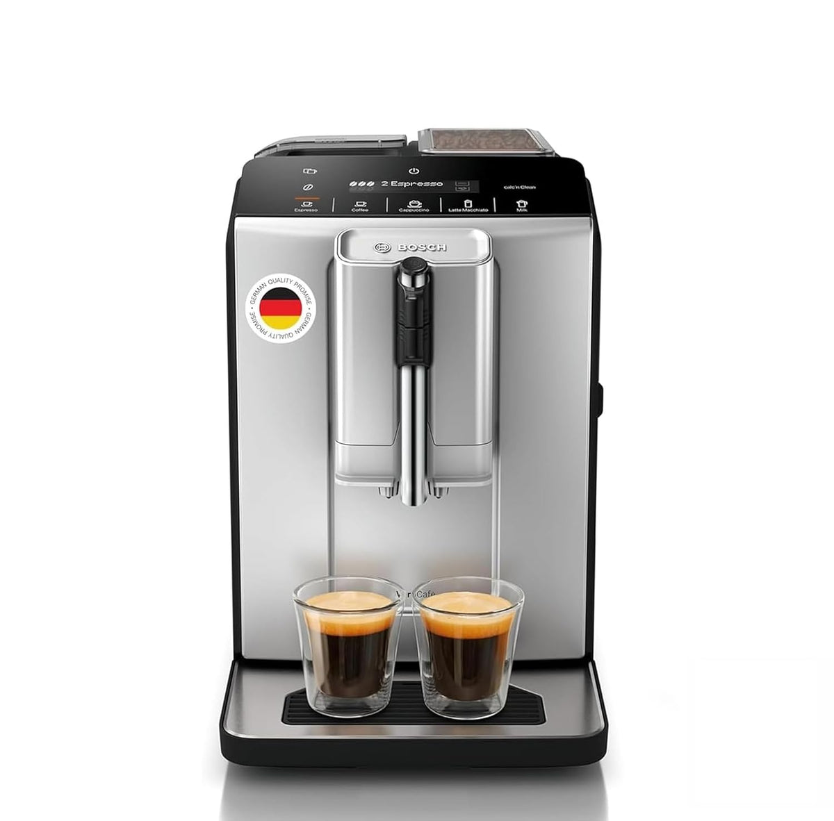Bosch VeroCafe Series 2, Fully Automatic Espresso Machine Silk Silver
