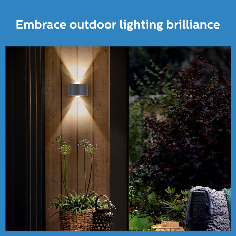 Philips 10W Round decorative Wall Light