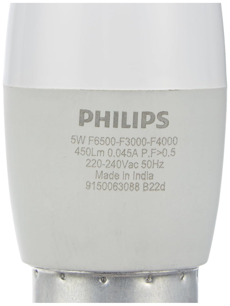 Philips LED Candle Bulb SceneSwitch 5W (White, B0HBCC9PB1)