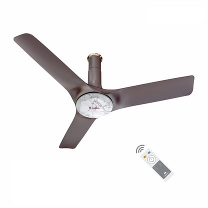 Havells 1200mm Stealth Air BLDC Motor Ceiling Fan | Remote Controlled, High Air Delivery Fan | 5 Star Rated, Upto 60% Energy Saving, 2 Year Brand Warranty | (Pack of 1, Champagne)