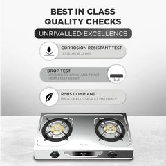 Preethi Glory 2 Burner Gas stove
