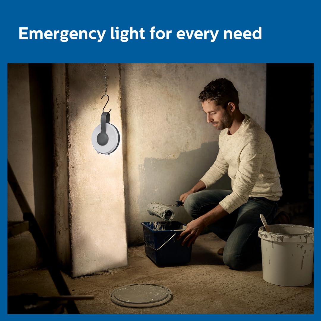 Philips Ioniq 5W Portable Emergency Rechargeable LED Lantern (Pack of 2)