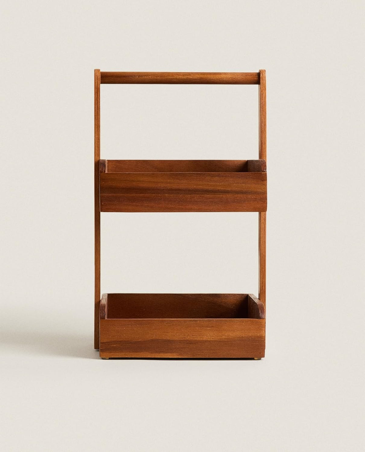 Spacious Storage Unit with Dual Square Shelves for Your Home | Kitchen | Bathroom | Living Room | Bedroom 17.3"