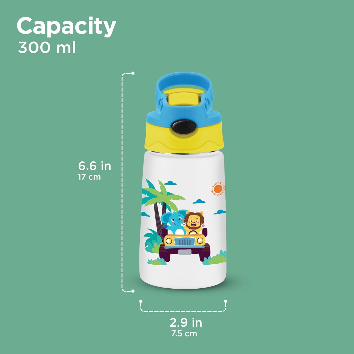 Steel Insulated Spout Sipper Bottle (Milton)