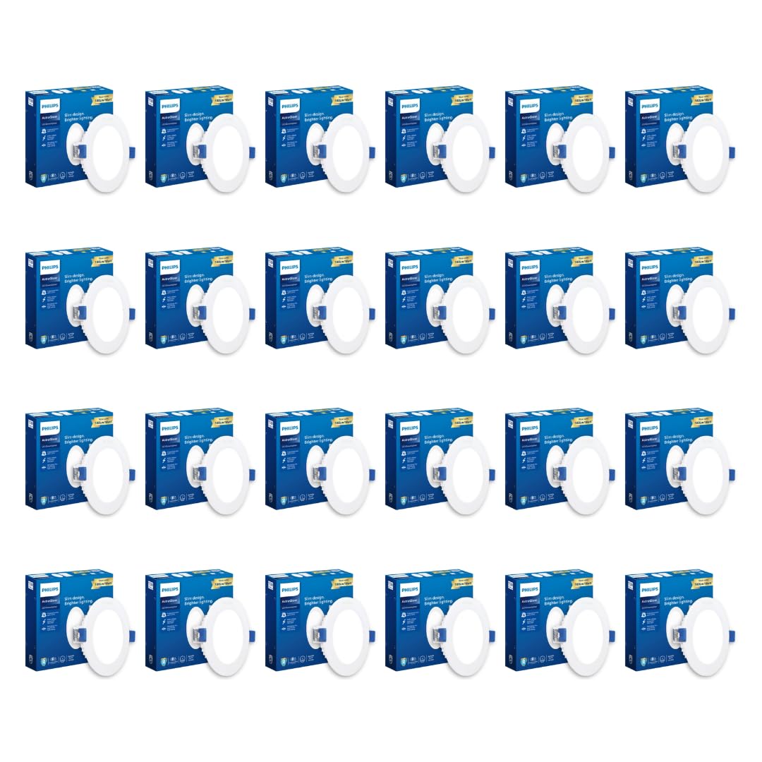 Philips 15-watt Round LED Downlighter (Pack of 24)