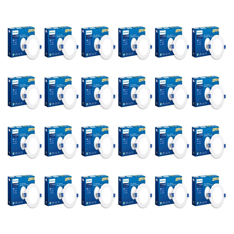 Philips 15-watt Round LED Downlighter (Pack of 24)
