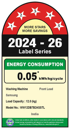 Samsung 12 kg, 5 Star, AI Control, Super Speed, QuickDrive, Wi-Fi, Hygiene Steam with Inbuilt Heater, Digital Inverter, Fully-Automatic Front Load (WW12DB7B24GSTL)-2