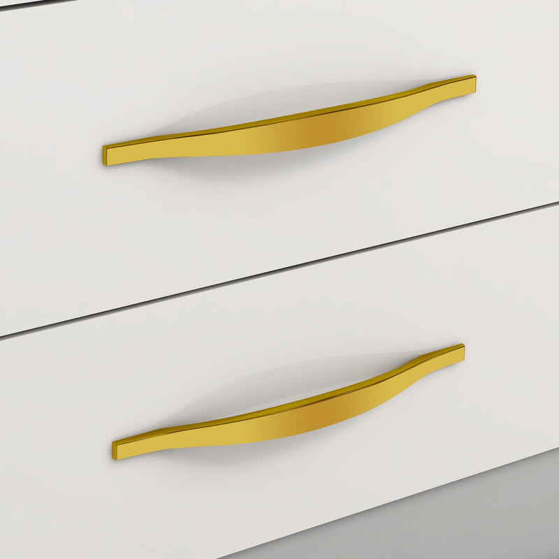 Plantex Cabinet Handle/224mm Handle for Wardrobe/Kitchen Handle/Pull-Push Handle for Home/Office - Pack of 2 (Gold) (Model APS-PH-102)-1