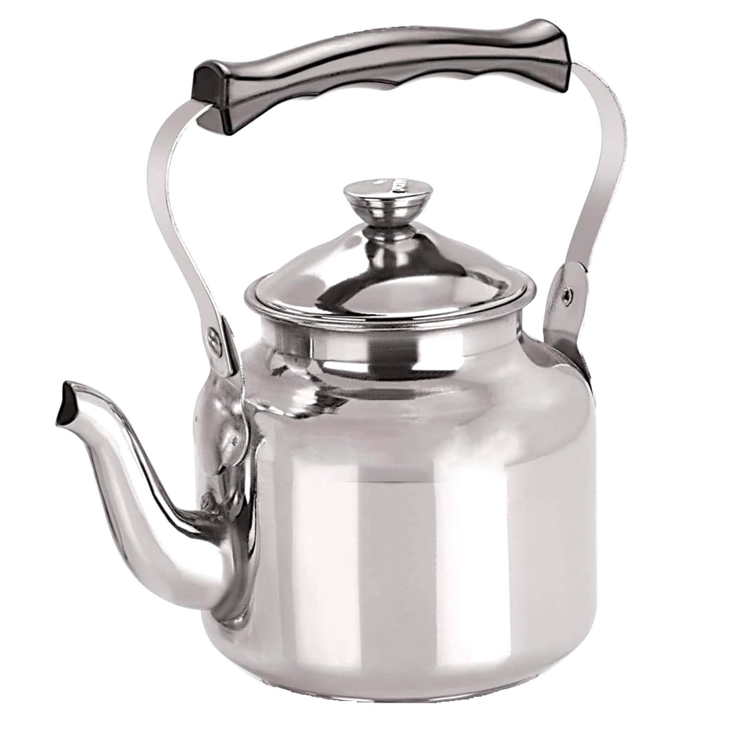 Dynore Stainless Steel Tea Pot/Tea Kettle Mirror Finish- 800 ml