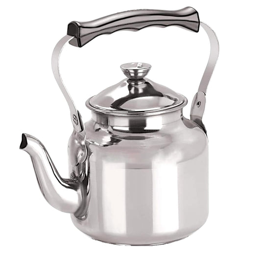 Dynore Stainless Steel Tea Pot/Tea Kettle Mirror Finish- 800 ml