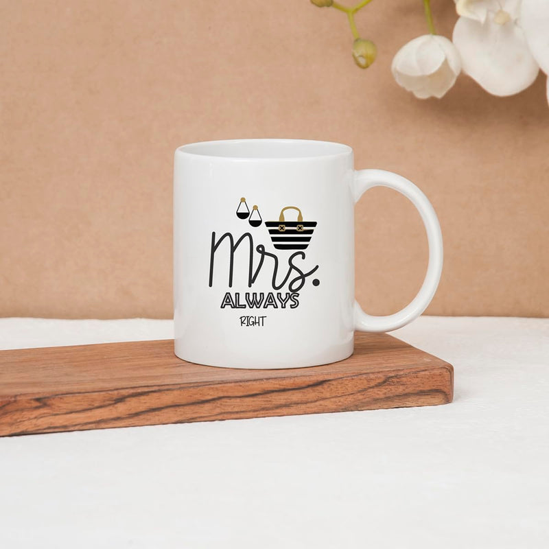 Clay Craft Ceramic Cc Mm1 Swiss Rez1 Microwave Safe Coffee Mug with Good Morning Quote, 300 ML