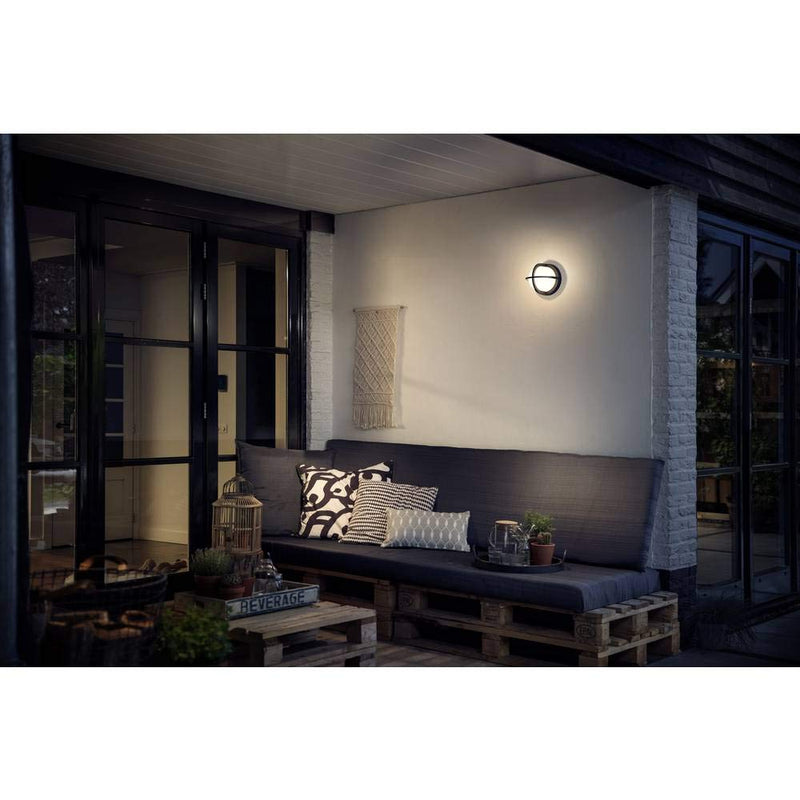 Philips 1738030PN 42-Watt Astilbe Wall Light (Black)