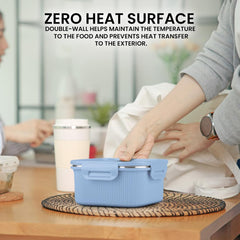 Personalized Cool Touch - Square Container (Milton)