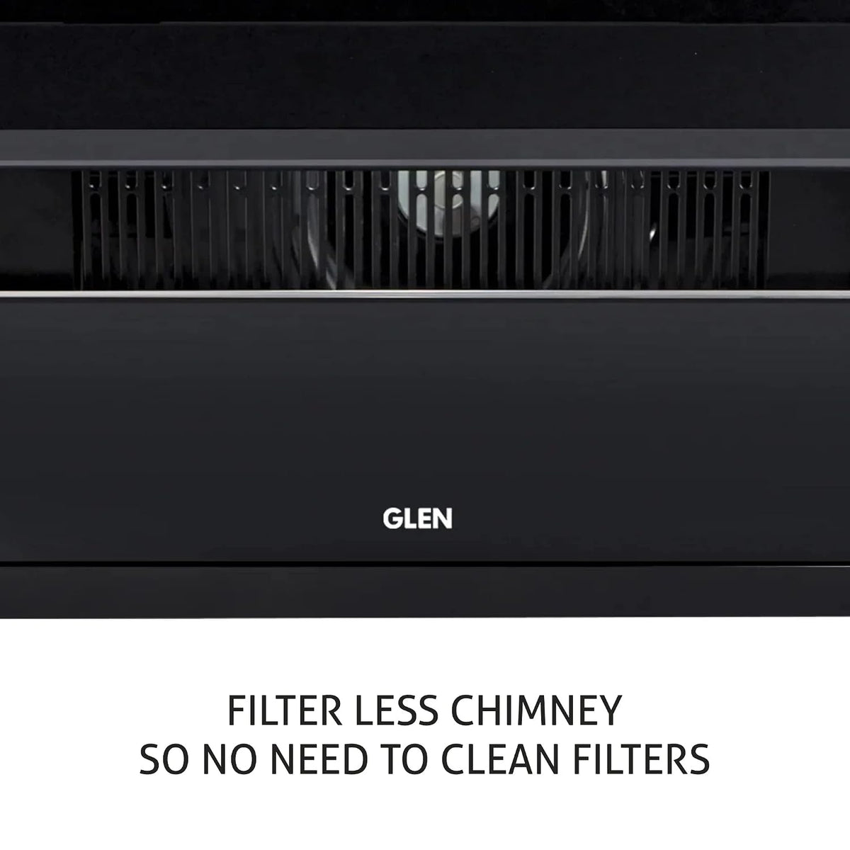 Glen Auto Clean Glass Filterless Chimney With Touch Controls With Motion Sensor, Wave And Start 1200 M3/H 90Cm, 1 Year On Product, 5 Year On Motor, (CH6073SXAC90)-4