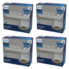 Philips 5-Meter LED Strip Light With Driver (Pack of 4) (Cool Day Light, 929004251801)