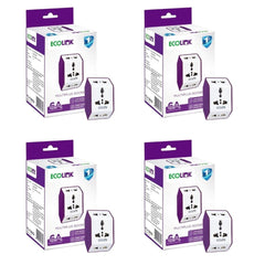 Philips EcoLink Multiplug Socket 6A (Pack of 4)