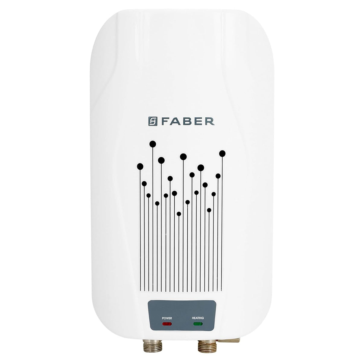 Faber Zippy Instant Geyser 5 Litre| 3000W Powerful Heating | Superior Energy Efficiency | 5Yr Tank, 3Yr Heating Element 