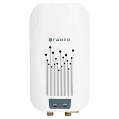 Faber Zippy Instant Geyser 5 Litre| 3000W Powerful Heating | Superior Energy Efficiency | 5Yr Tank, 3Yr Heating Element 
