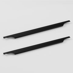 Plantex Profile Handle for Kitchen Cabinet/28 Inch Aluminium Drawer Profile Handle/Wardrobe Pull Handle for Home/Office/Hotel - Pack of 2 (Black) (Model APS-PF-1003)-1
