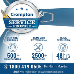 Crompton HISPEED Gale Classic 400 mm Table Fan-5