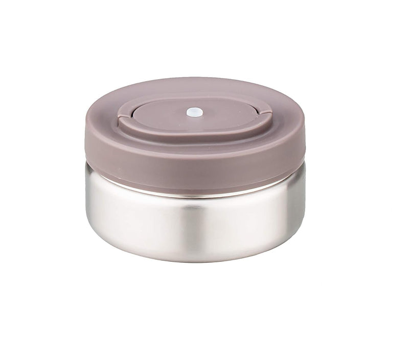 Pigeon-Fusion Vacuum Insulated Stainless Steel Lunch Box-4 Warm Grey, 25.5x15.5x27 (50405-Warm Grey)