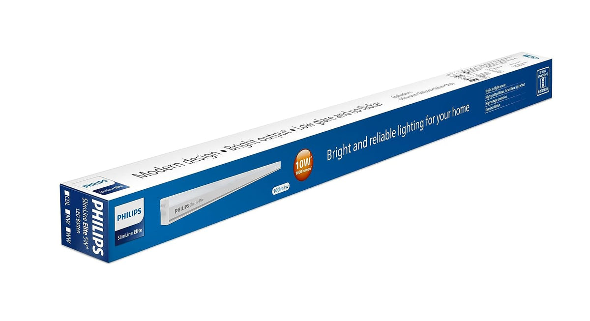 Philips 10W LED Cool White Tubelight, Pack of 4, (919515813927_4)