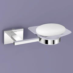 Plantex 304 Grade Stainless Steel Soap Holder for Bathroom/Wall Mounted Soap Stand/Soap Dish/Bathroom Accessories (Chrome)-1
