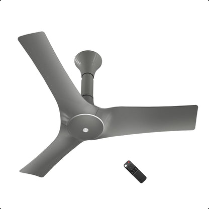 atomberg Aris Gladius Smart 1200mm BLDC Ceiling Fan with IoT & Remote | BEE 5-Star | Advance Air+ Technology | Silent Operation | Energy Efficient | Free Installation | 5 Year Warranty (Sand Grey)