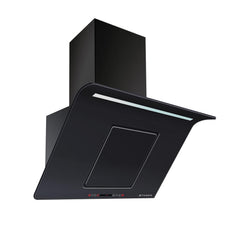 Faber 1000m3/hr Wall Mounted chimney (HOOD CURVY PLUS BK TC LTW 90, Black), Free 1 Year Extended warranty