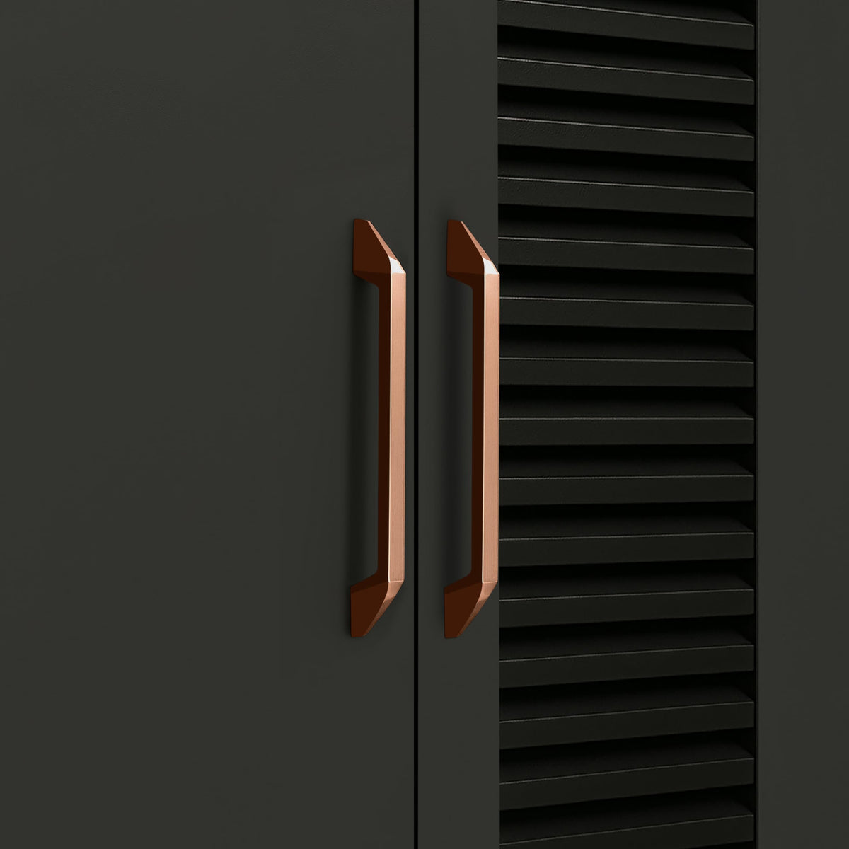 Plantex Cabinet Handle/Kitchen Cabinet Door Handle/Wardrobe/96 mm Cupboard Handle/Door Pull-Push Handle for Home/Office - Pack of 2 (Rose Gold) (Model APS-DTC-3780)-1