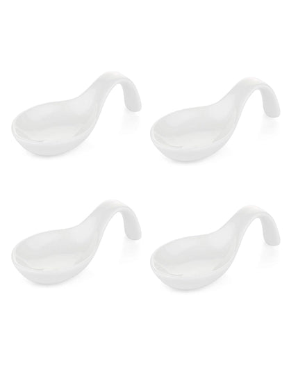 Clay Craft Basics Small and Smart Dessert Spoon(Set of 4) 12 ml Each