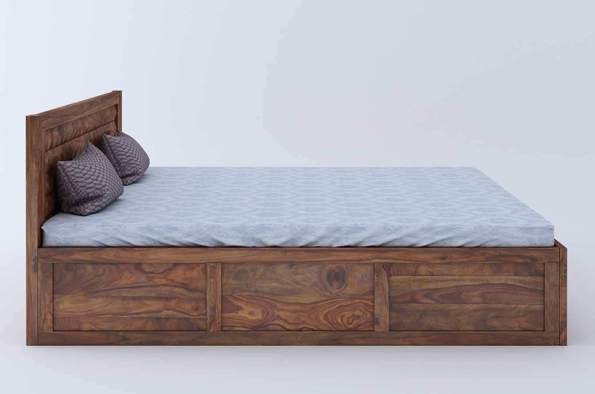 Dreamer 100% Pure Sheesham King Size Storage Beds