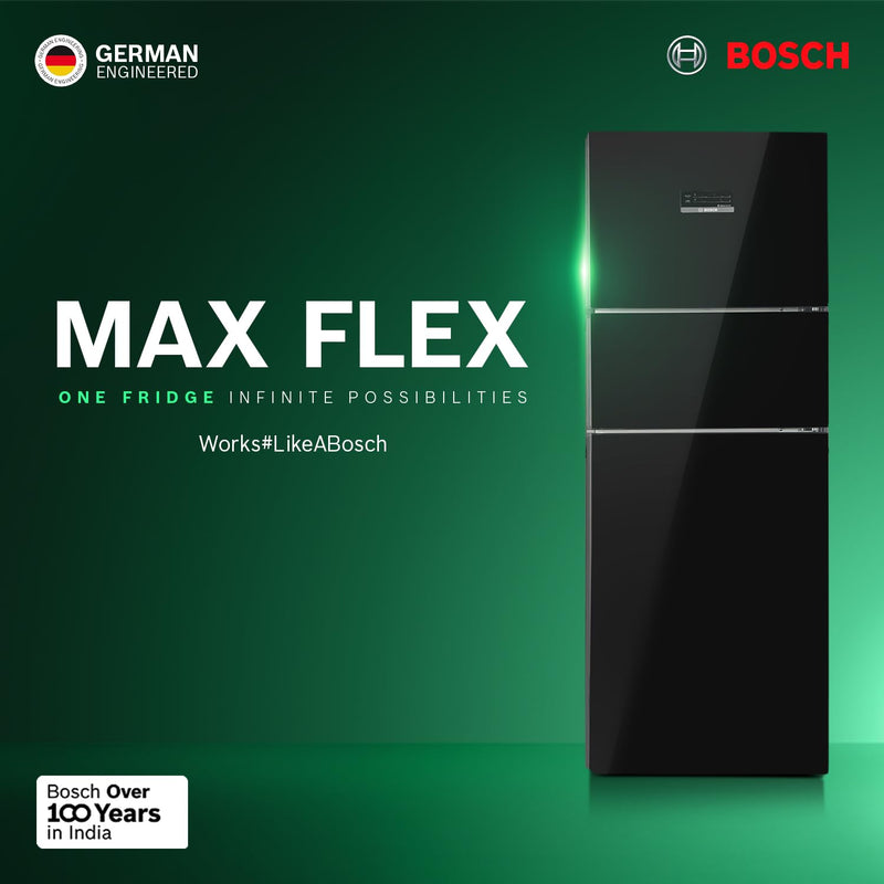 Bosch 335L 3 Star Frost Free Triple Door Maxflex Refrigerator (CMC36K23VI)-3