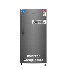 Haier 190 L 5 Star Direct Cool Inverter Single Door Refrigerator with Fast Ice Making, Easy Clean Back, Large Vegetable Box (HED-205DSA-P, Dazzle)-1